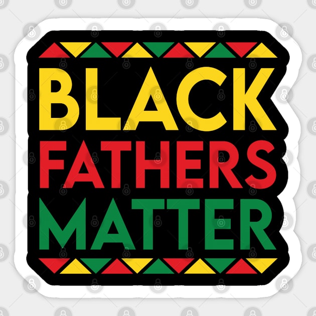 Afrinubi - Black Fathers Matter Sticker by Afrinubi™
